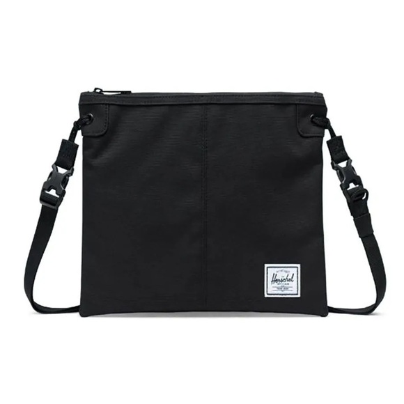 Herschel Supply Co. Alder Crossbody Woven Bag Black - Picture 1 of 5